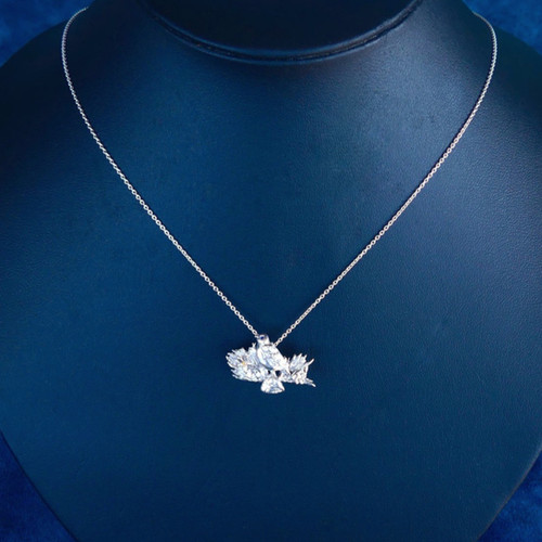 ライチョウのペンダントブローチ1羽タイプ | ライチョウエイド