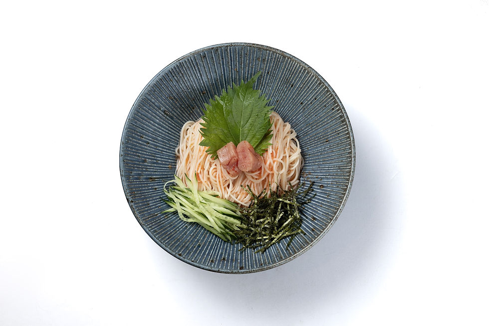 明太のそうめん