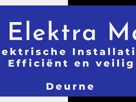 Expertise in elektrische installaties: Elektricien in Deurne, Noord-Brabant