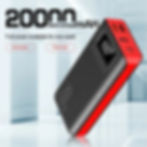 Miniatura: 20000mAh External Battery Power Bank Dual USB With LED Flashlight