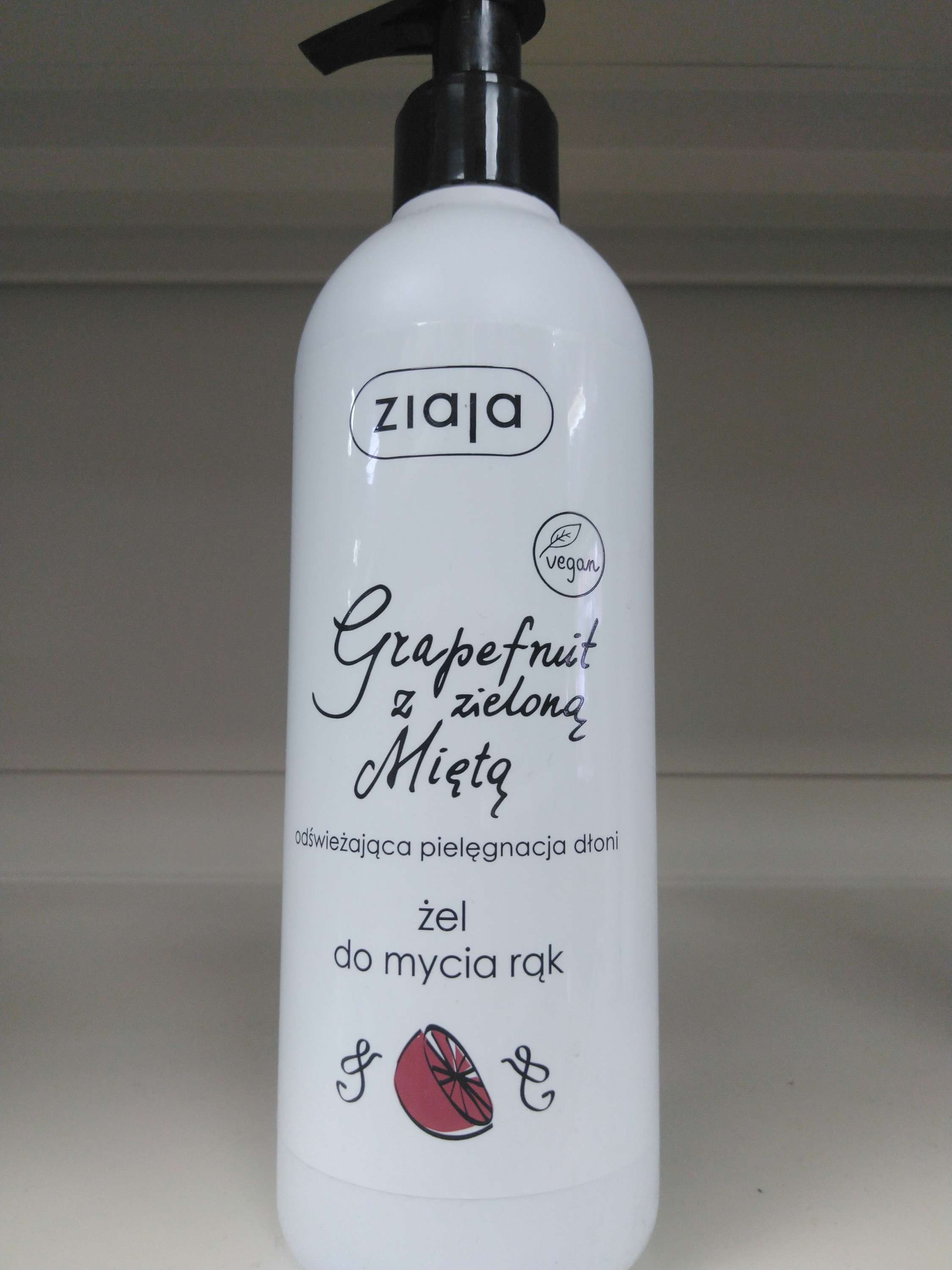 ZIAJA ZEL DO MYCIA RAK GRAPEFRUIT Z ZIELONA MIETA 270ML