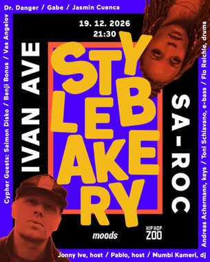 Style Bakery feat. Sa-Roc and Ivan Ave — 19 December 2026, Moods Zurich