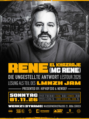 MC RENE book reading live at LMNzh Jam