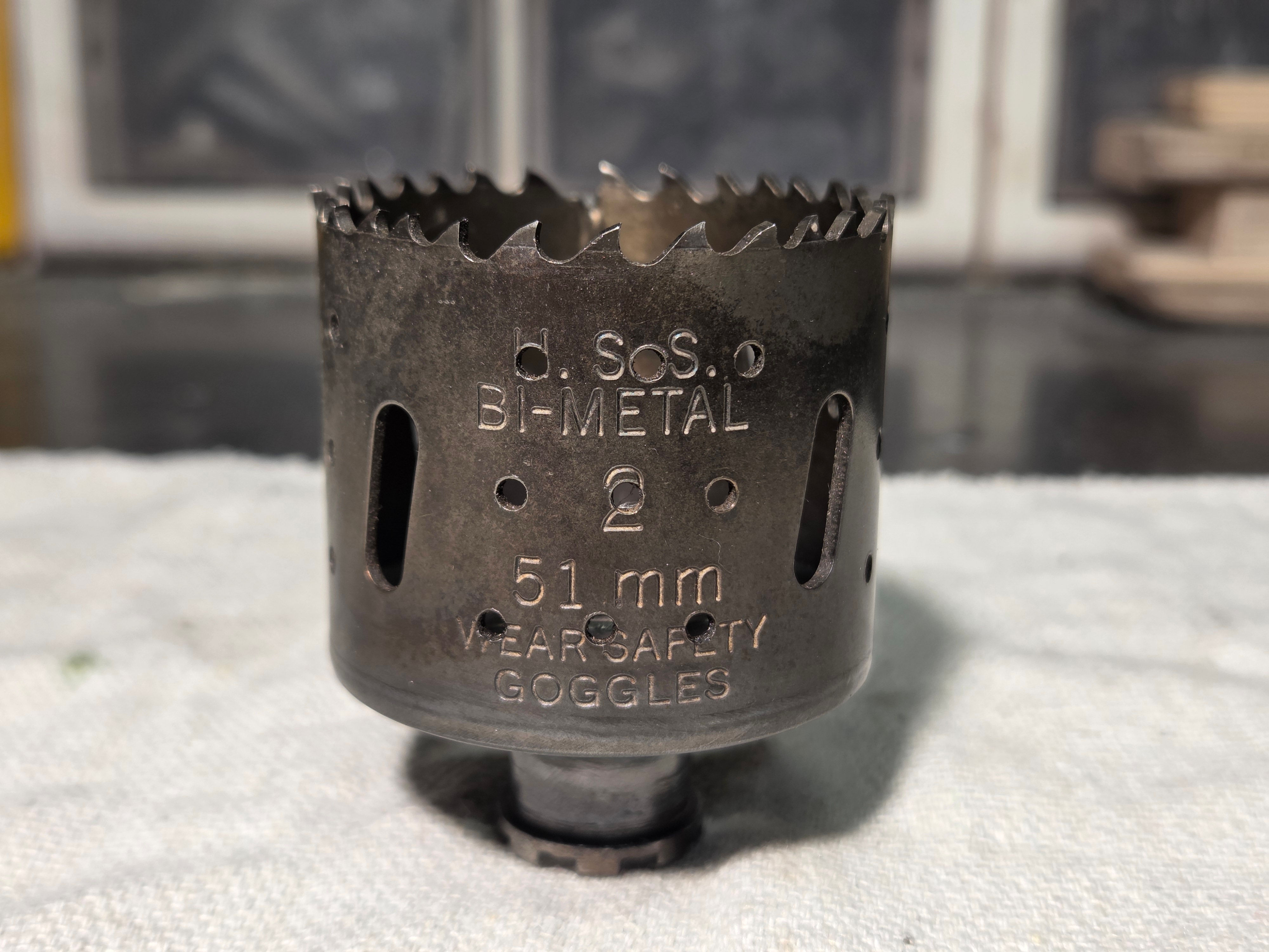 (#3) 2" holesaw blaster art 14-1lh (matte finish)