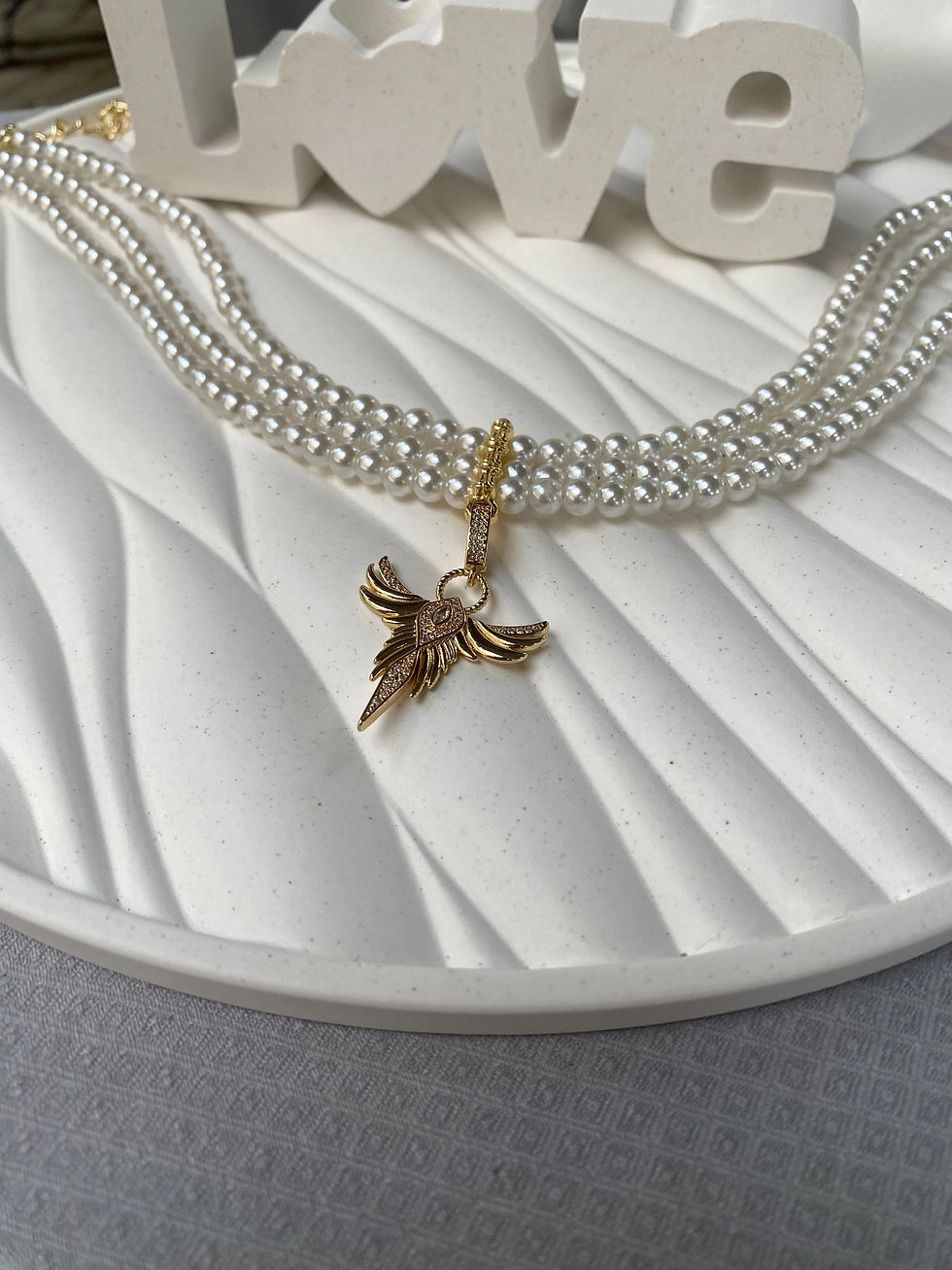 Küçük resim: İnci Choker Kolye