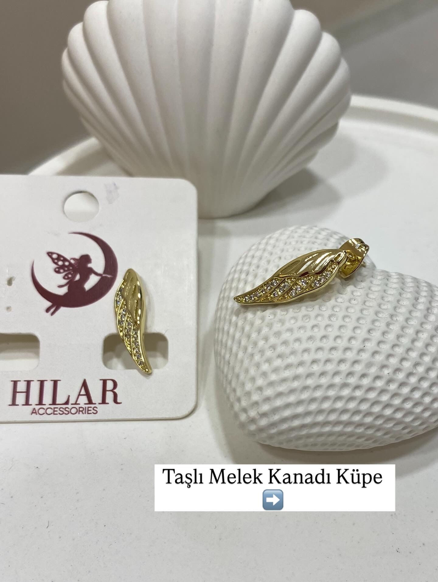 Melek Kanadı Küpe