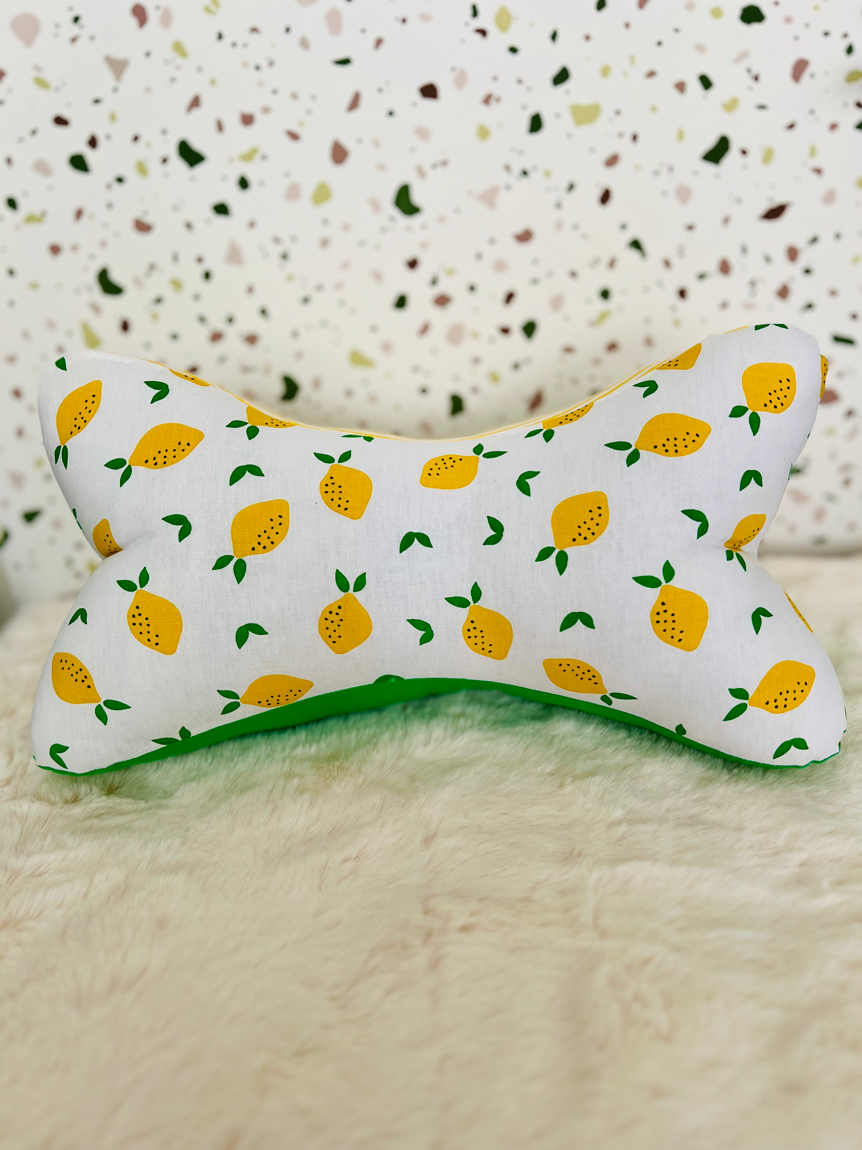 Coussin de lecture ergonomique - Citronnade