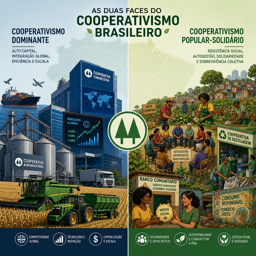 Introdução ao mapeamento do cooperativismo no Brasil