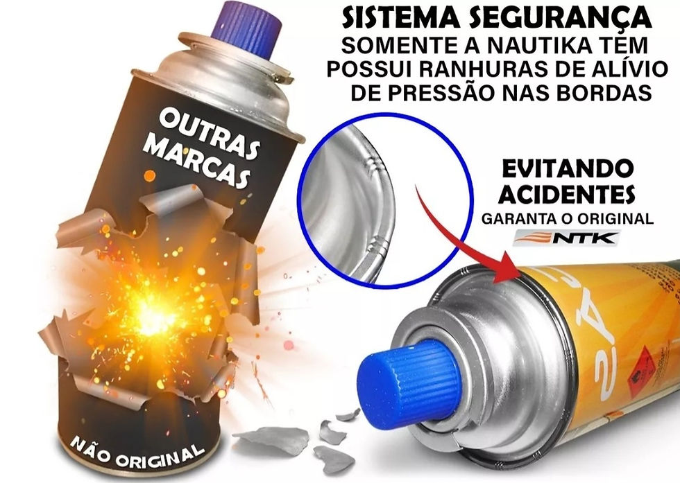Miniatura: Carga de gás p/maçarico 28un
