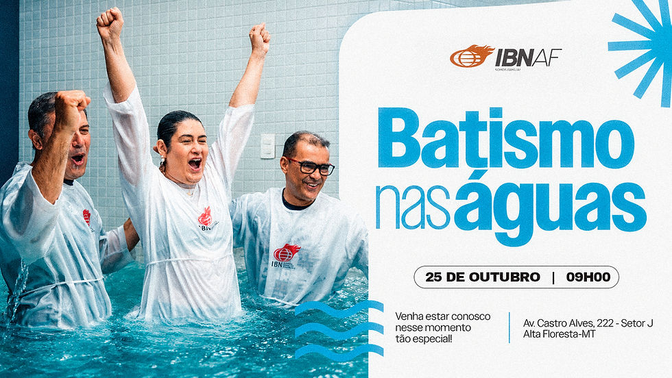 Batismo nas águas