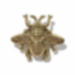 Solid Brass Bee Cabinet & Drawer Knob