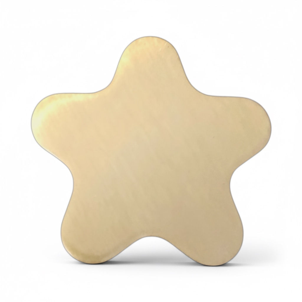 Solid Brass Little Star Cabinet & Drawer Knob