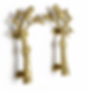 Thumbnail: Solid brass parrot cabinet handles with detailed bird and tree branch motif