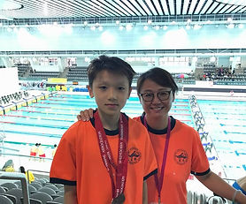 第一組分齡游泳比賽