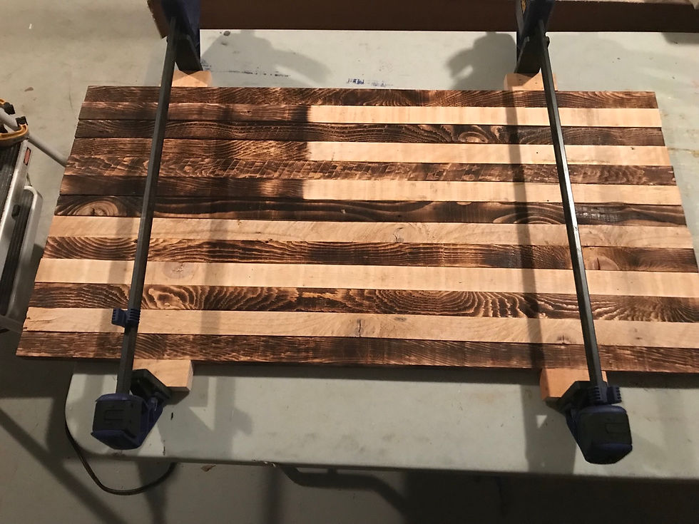 Thumbnail: Custom Wood Flag