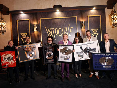 INTOCABLE ALCANZA SEIS CERTIFICACIONES LATIN DIAMANTE EN SOLITARIO, OCUPANDO EL SEGUNDO LUGAR EN LA HISTORIA DERIAA LATIN DESPUÉS DE BAD BUNNY