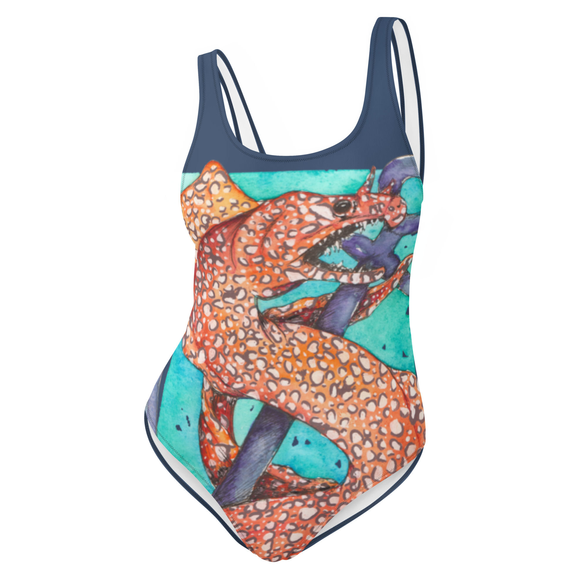 Dragon Eel One-Piece Swimsuit