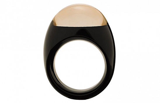 Кольцо Tango (черный и золото), Baccarat