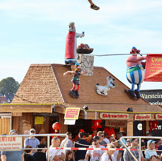 Asterix und Obelix mit China-Food