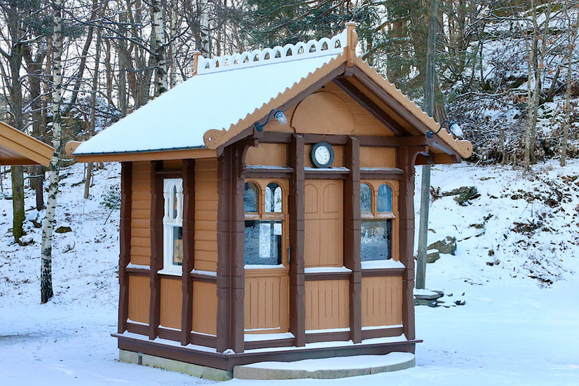 Früher hatten die Wartehäuschen noch Stil