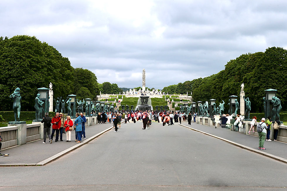 Vigelandsanlegg im Frognerpark