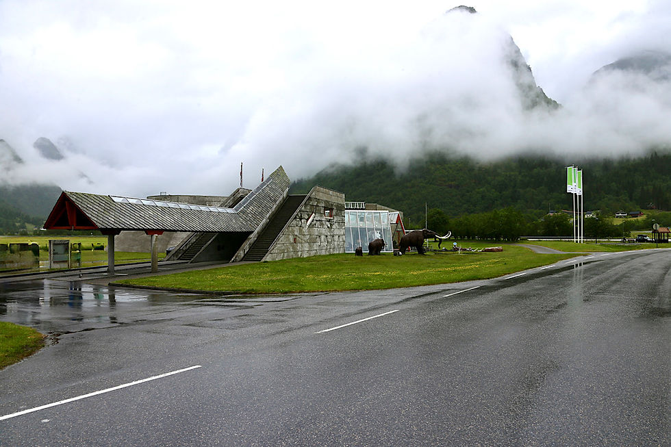 Der Blickfang von der Strasse aus