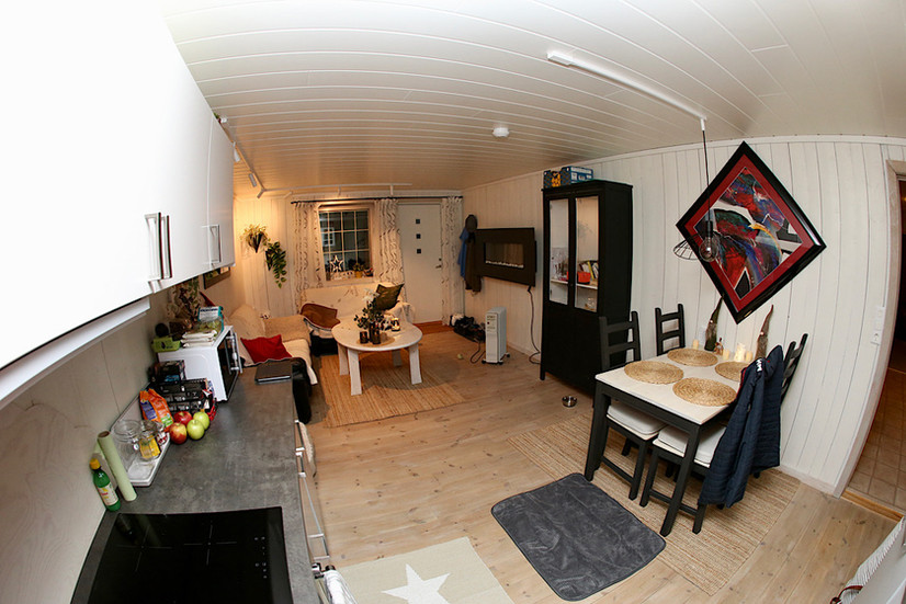 Wohnzimmer und Essbereich