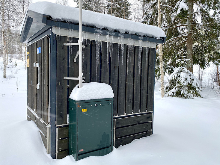 Das Umspannwerk bei uns in der Nähe