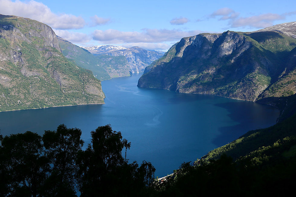 Hinaus in den Sognefjord