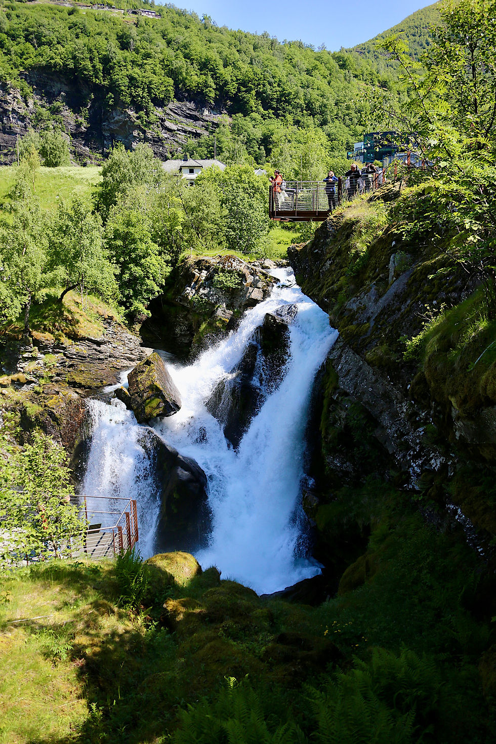 Die Fossevandring - die Wasserfallwanderung