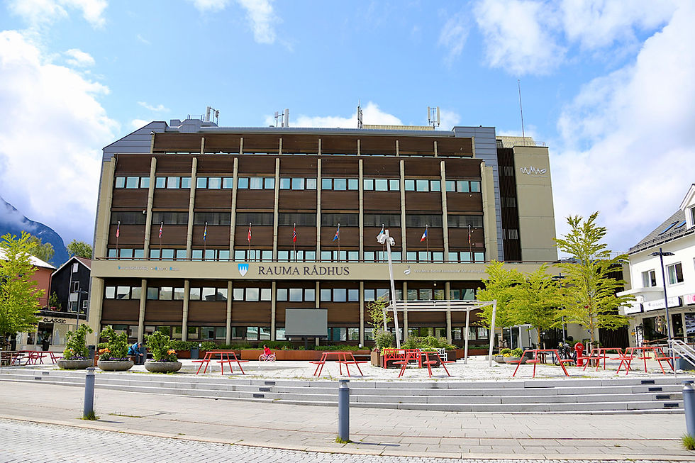 Das Rathaus für die Kommune Rauma