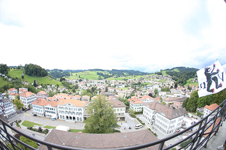 Panoramablick vom Kirchturm
