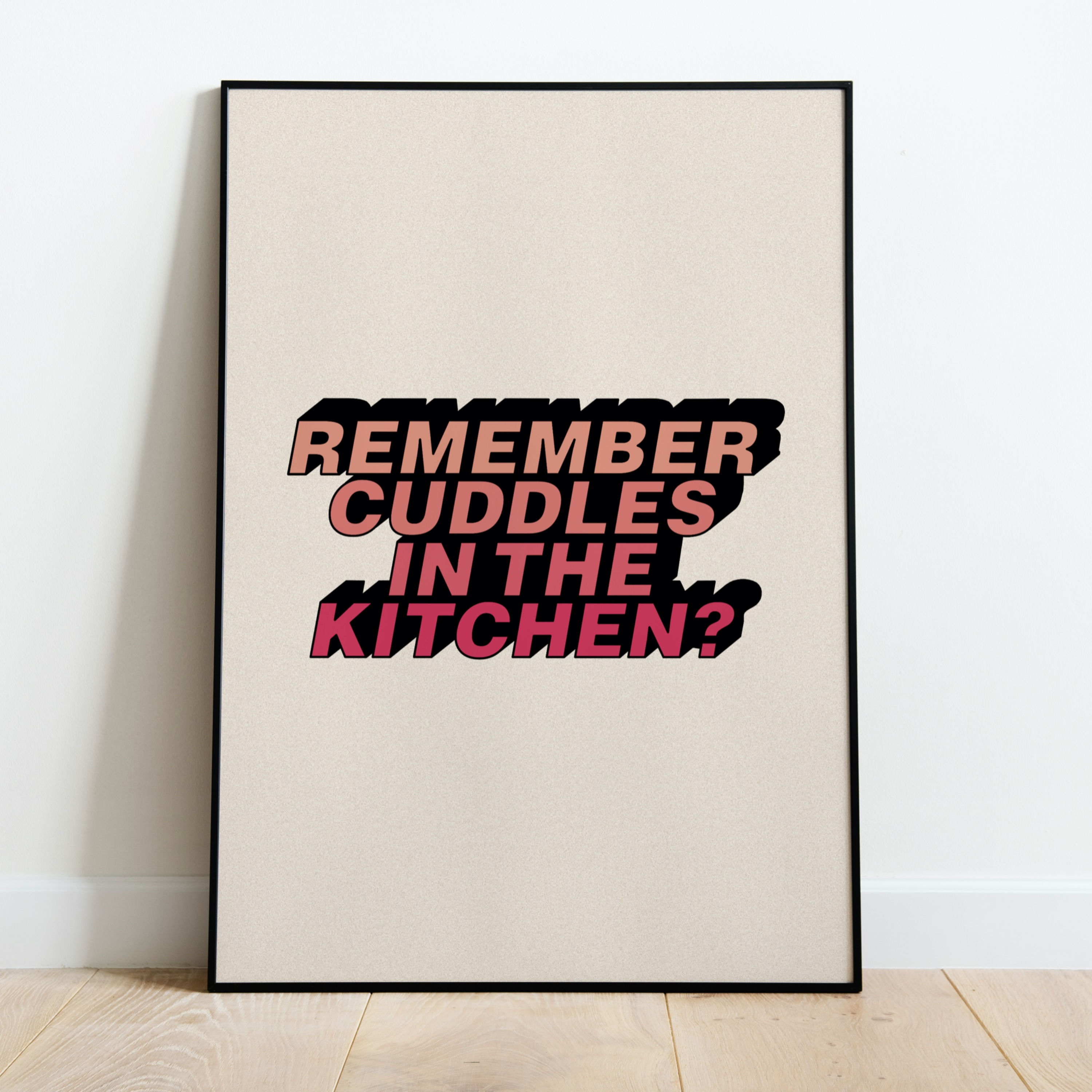 Kitchen Cuddles Print