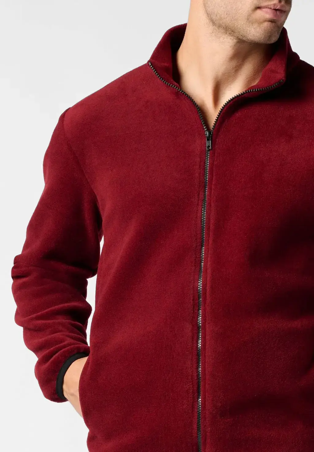 Giubbino Perofil Full Zip in Caldo Pile