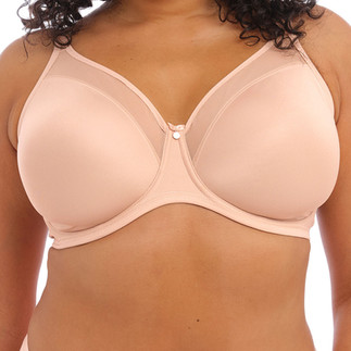 Reggiseno Minimizer con dettagli in tulle: eleganza e contenimento per il seno abbondante.”