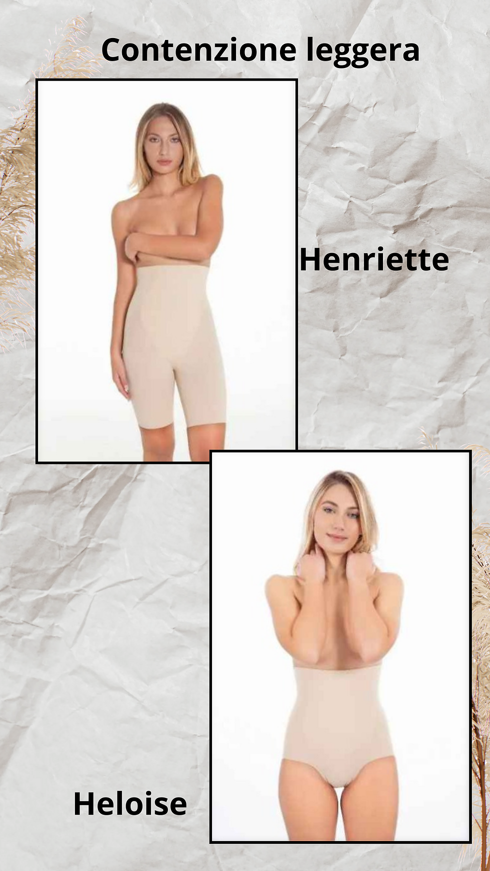 Shapewear contenzione leggera Clara Intimo: modelli Henriette e Heloise per rimodellare la silhouette nella stagione autunno‑inverno 2026.