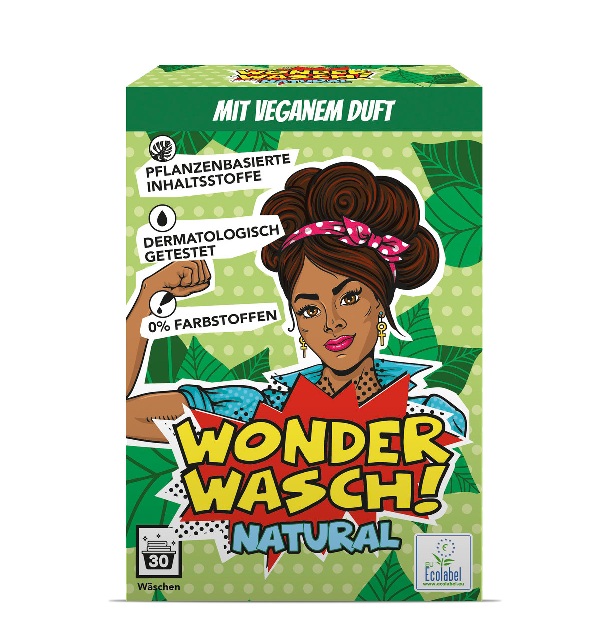 WONDER WASH Natural Pulver - VEGAN