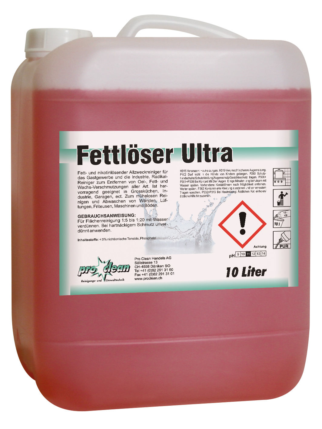 Fettlöser Ultra / Kanister à 10 Liter