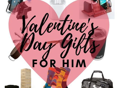 VALENTINE'S DAY GIFT IDEAS FOR HIM