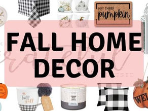 Fall Home Decor | Under $40