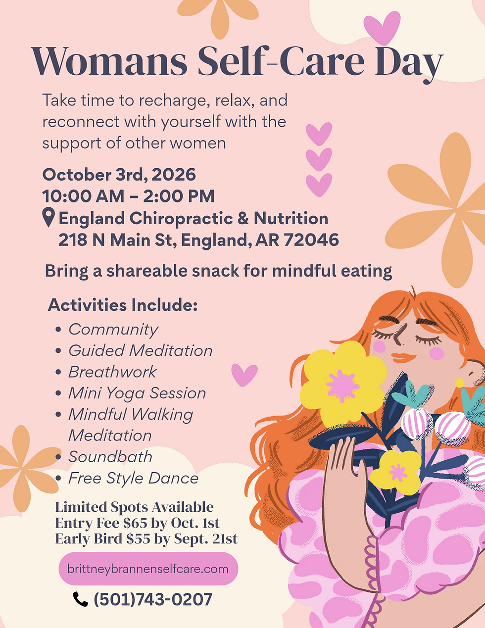 WOMENS SELF-CARE DAY