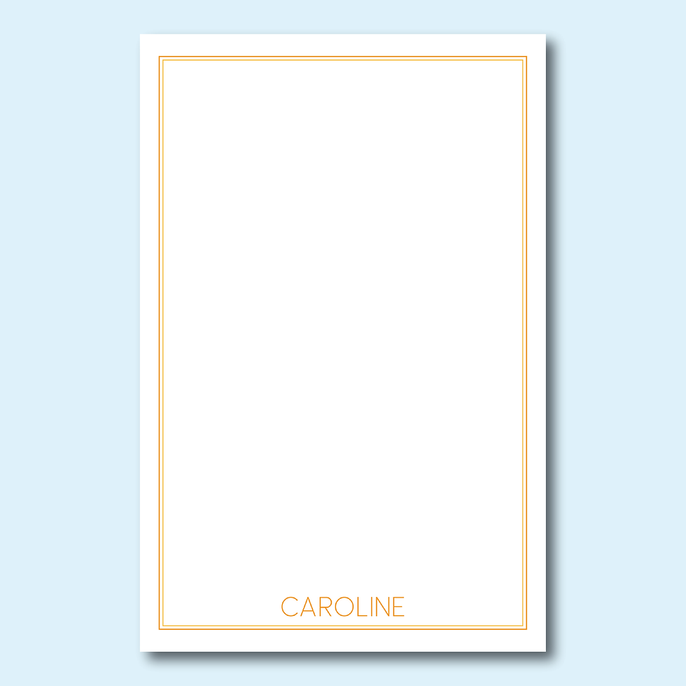 Thumbnail: Double Border Notepad