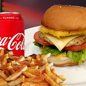Chicken Haiwaiian Burger