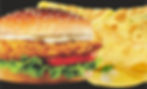 Chicken Burger with Fried Egg