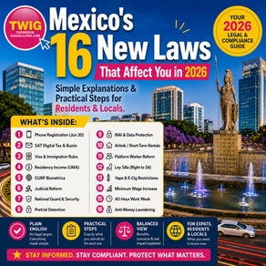 Mexico's 16 New Laws That Affect You in 2026🔎