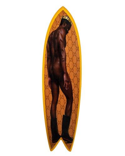 GUCCI サーフボード　Waikiki GUCCI Sand Island Surf Shop | Big Boy Dims.
