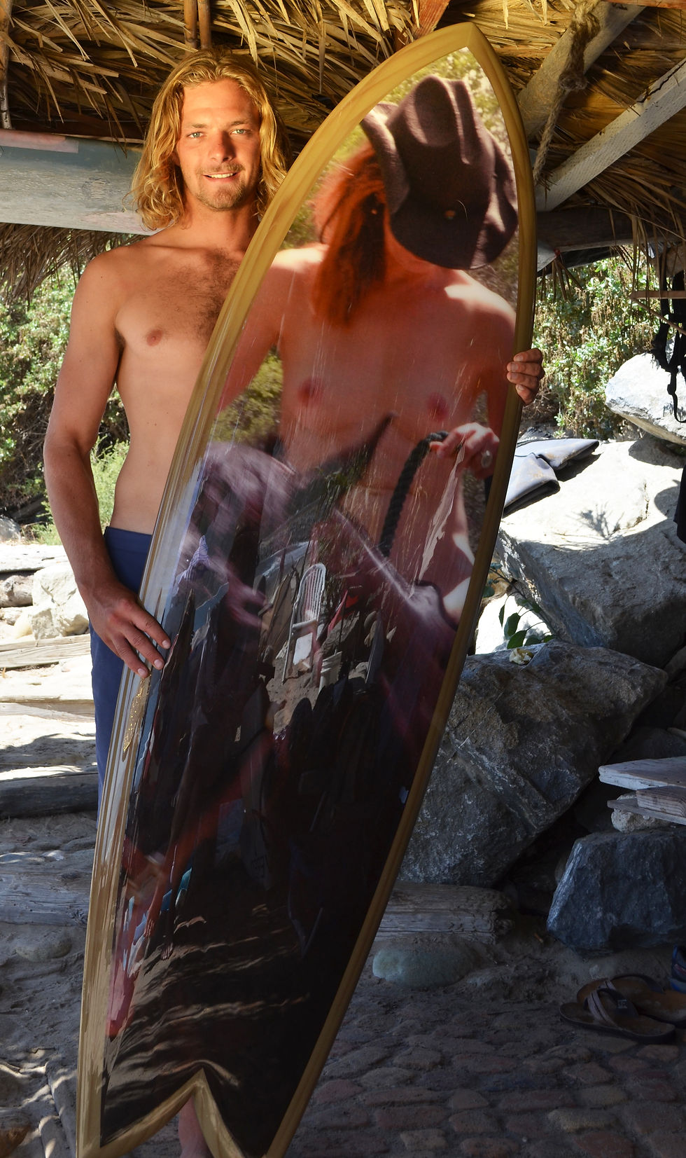 Thumbnail: "Sexy Cowgirl" Stoked Surfboard