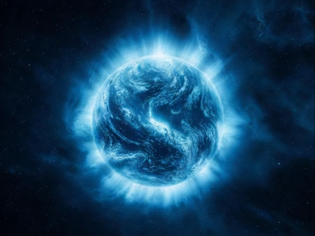 "PERLE BLEUE" : poème à Gaia par Serge Reiver Nazare