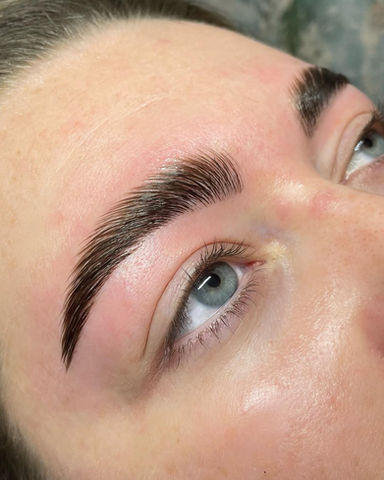 Brow lamination Liverpool Merseyside