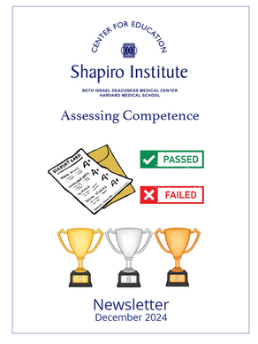 December 2024 Newsletter - Assessing Competence